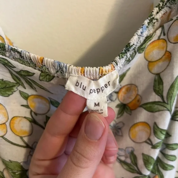 Blu Pepper Floral Ruffle Dress - Picture 5 of 6